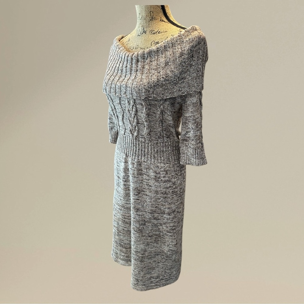 💥$6💥Denver Hayes Off Shoulder Sweater Dress #004 - Picture 4 of 16